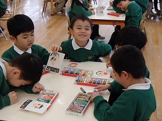 あおもり海山幼稚園年賀状