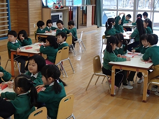 あおもり海山幼稚園年賀状